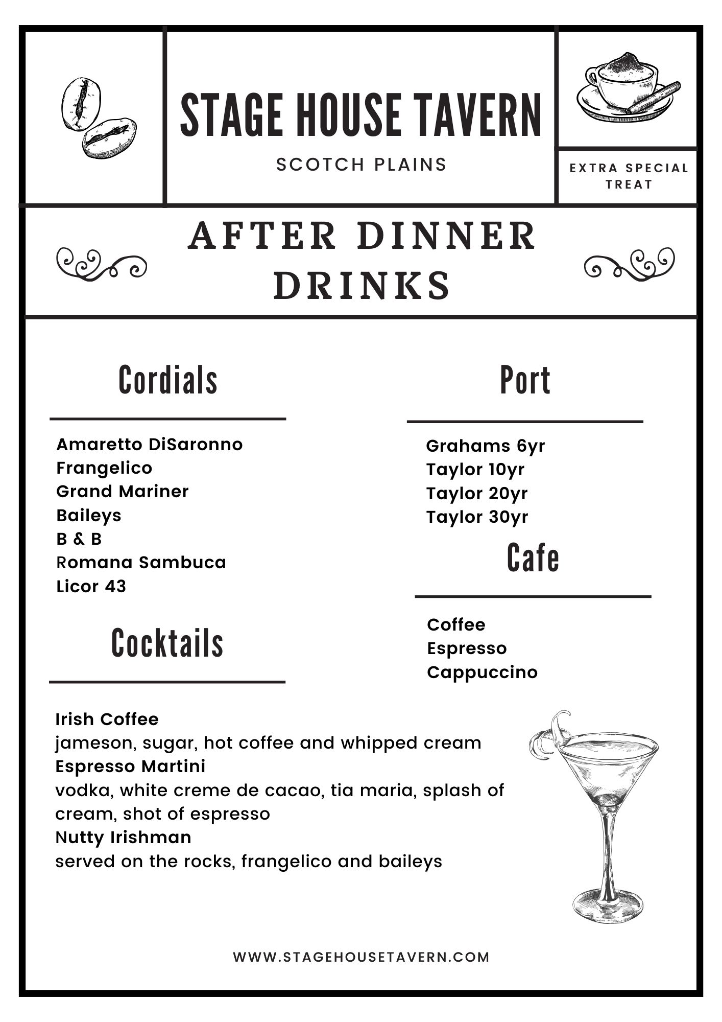 After Dinner Drinks
